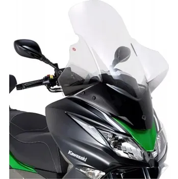 Motodíl KAPPA plexi štít KAWASAKI J125 - J300 (14-21) 79.5 X 65 cm průhledný - potřebné upevnění D4111KITK (KAPPA plexi štít KAWASAKI J125 - J300 (14-21) 79.5 X 65 cm průhledný - potřebné upevnění D4111KITK)