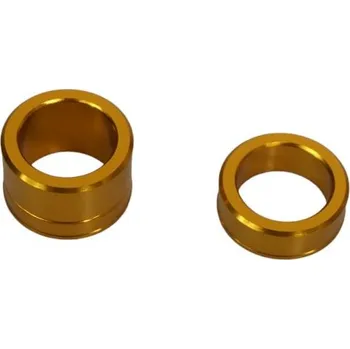 ACCEL rozpěrky předního kola YAMAHA YZF 250 / 450 14-23, YZ 250 FX / 450 FX 15-23, WRF 250 21-23, WRF 450 19-23 (1SL-25183-00-00; 1SL-25186-00-00) barva zlatá (ACCEL rozpěrky předního kola YAMAHA YZF 250 / 450 14-23, YZ 250 FX / 450 FX 15-23, WRF 250 21-2