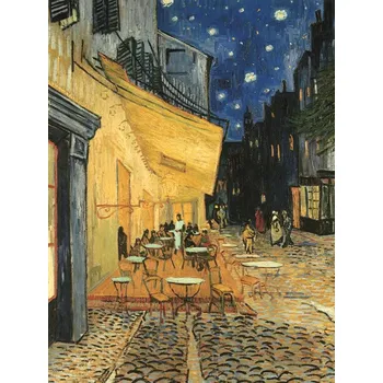 Puzzle Ravensburger 120000600 Vincent van Gogh: Terasa kavárny v noci