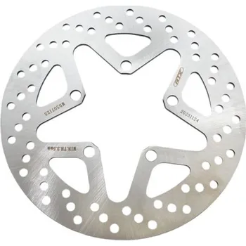 Brzda pro motocykl MTX PARTS brzdový kotouč zadní YAMAHA YBR 125 (240X82X4) (5X10,5) (MTX PARTS brzdový kotouč zadní YAMAHA YBR 125 (240X82X4) (5X10,5))