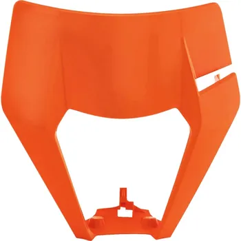 Osvětlení pro motocykl POLISPORT kryt světla přední KTM EXC/EXC-F/XC-W/XC-FW 20-23 barva oranžová (POLISPORT kryt světla přední KTM EXC/EXC-F/XC-W/XC-FW 20-23 barva oranžová)