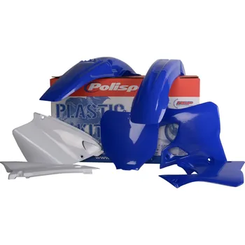 Osvětlení pro motocykl POLISPORT kompletní sada plastů (FULL KIT) YAMAHA YZ 125/250 00-01 v sadě tabulka přední (8658000003) i kryty tlumičů (8392000001) barva světle modrá bílá OEM (POLISPORT kompletní sada plastů (FULL KIT) YAMAHA YZ 125/250 00-01 v sadě tabulka přední)