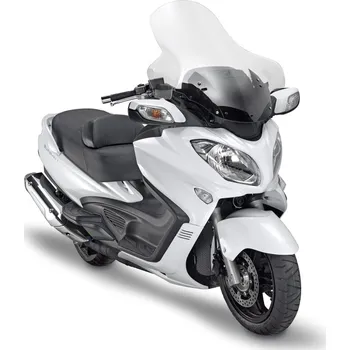 Motodíl KAPPA plexi štít SUZUKI 650 BURGMAN / 650 BURGMAN EXECUTIVE 13-20 76 X 75 cm průhledný (KAPPA plexi štít SUZUKI 650 BURGMAN / 650 BURGMAN EXECUTIVE 13-20 76 X 75 cm průhledný)
