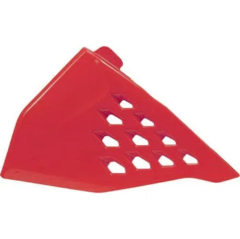 Filtr pro motocykl RACETECH (RTECH) kryt vzduchového filtru levá KTM SX 125/150/250 19-22, SXF 250/350/450 19-22, SXF 250/450 FACTORY EDITION 18-21, XC/XC-F 250/300/350/450 19-22, EXC/EXC-F/XC-W/XCF-W 150/250/300/350/450/500 20-23 barva červená (RACETECH (RTECH) kryt)