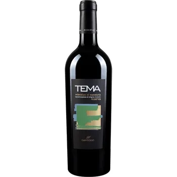 Víno PRIMITIVO TEMA RISERVA CANTOLIO 0,75L