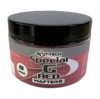 Boilies Vyvážená nástraha Bait-Tech Wafters Special G Dumbells 8mm 100ml - Bílá