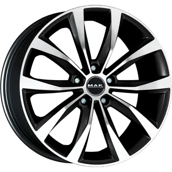 Auto-moto Alu disk MAK WOLF 7x17, 5x114.3, 67.1, ET48,5 BLACK MIRROR