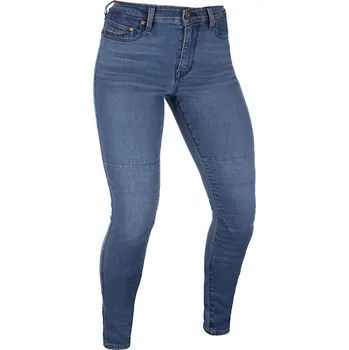 Moto kalhoty ZKRÁCENÉ jeans SOFIA AA Slim jeans, OXFORD, dámské (světlá modrá)