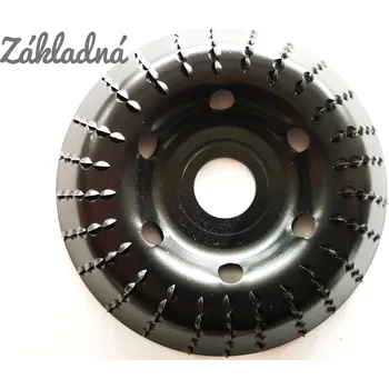 Brusný kotouč Rašplový kotouč 120mm oblý-zkosený 45° Hrubý (KRZ-89)