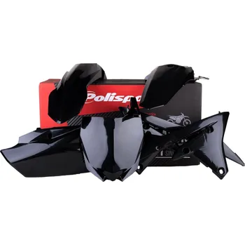 POLISPORT kompletní sada plastů YAMAHA YZF 250 14-18; YZF 450 14-17 barva černá (POLISPORT kompletní sada plastů YAMAHA YZF 250 14-18; YZF 450 14-17 barva černá)