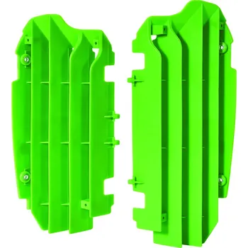 Chladič motoru POLISPORT kryty chladiče (mřížky – kompletní) KAWASAKI KX 250F 13-16 barva zelená (POLISPORT kryty chladiče (mřížky – kompletní) KAWASAKI KX 250F 13-16 barva zelená)