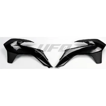 Autodíl UFO kryty chladiče KTM SX/SXF 13-15, EXC 14-15 barva černá (UFO kryty chladiče KTM SX/SXF 13-15, EXC 14-15 barva černá)