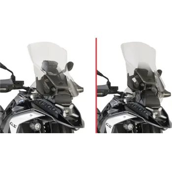 Motodíl KAPPA plexi štít BMW R 1300 GS 24-25 (65 X 54 cm) průhledný ( do modely bez radaru) (KAPPA plexi štít BMW R 1300 GS 24-25 (65 X 54 cm) průhledný ( do modely bez radaru))