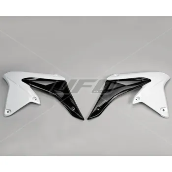 Motor automobilu UFO kryty chladiče SUZUKI RMZ 250 10-18 barva bílá černá - (UFO kryty chladiče SUZUKI RMZ 250 10-18 barva bílá černá -)
