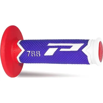 Osvětlení pro motocykl PROGRIP řazení (gripy) PG788 OFF ROAD (22+25mm, délka 115mm) barva bílá/světle modrý/červená (trojsměs) (788-227) (PG788/20) (PROGRIP řazení (gripy) PG788 OFF ROAD (22+25mm, délka 115mm) barva bílá/světle modrý/červená (trojsměs) (788-227) (PG788/20))