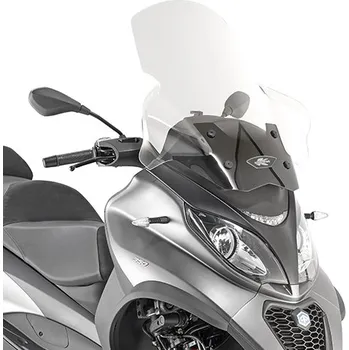Motodíl KAPPA plexi štít PIAGGIO MP3 350/400/500 sport / BUSINESS 18-21 71,5 X 65 cm průhledný (KAPPA plexi štít PIAGGIO MP3 350/400/500 sport / BUSINESS 18-21 71,5 X 65 cm průhledný)