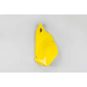 UFO boční tabulky na startovací číslo SUZUKI DRZ 400E 00-24 (1 kus pravý) barva žlutá - (UFO boční tabulky na startovací číslo SUZUKI DRZ 400E 00-24 (1 kus pravý) barva žlutá -)