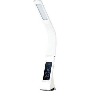 Lampička Brilagi LED Stmívatelná stolní lampa s displejem Pelle LED/7W/230V bílá