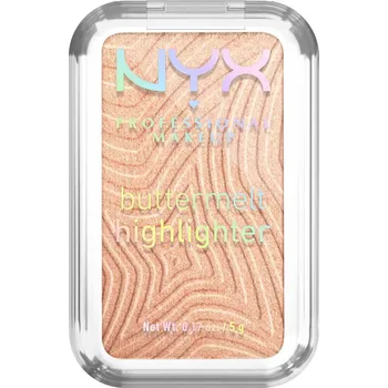 Rozjasňovač NYX Professional Makeup Buttermelt rozjasňovač na obličej glaze it butta, 5 g