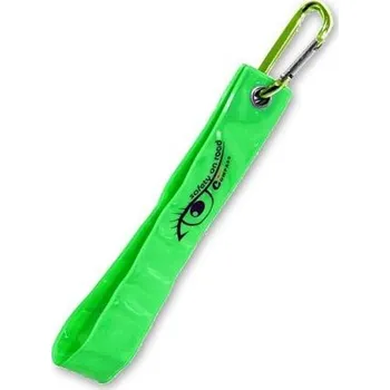 Reflexní přívěsek s karabinou ZELENÝ (Compass) A