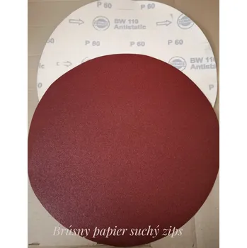 Brusný kotouč Brúsny papier Ø 600mm D60 - Na suchý zips