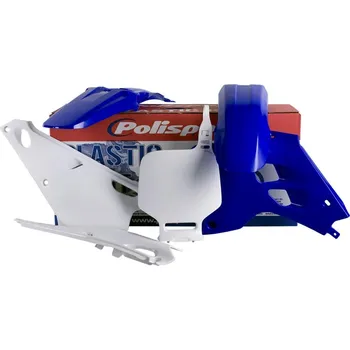 Osvětlení pro motocykl POLISPORT kompletní sada plastů YAMAHA YZ 80 93-01 barva světle modrá bílá OEM (POLISPORT kompletní sada plastů YAMAHA YZ 80 93-01 barva světle modrá bílá OEM)