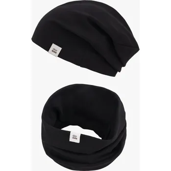 Nákrčník Doke Set čepice a nákrčník organic night