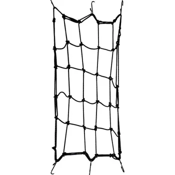 Zavazadlo na motocykl OXFORD síťka na zavazadla se 6 háky 30cm/30cm barva černá (nahrazuje OF127) (OXFORD síťka na zavazadla se 6 háky 30cm/30cm barva černá (nahrazuje OF127))