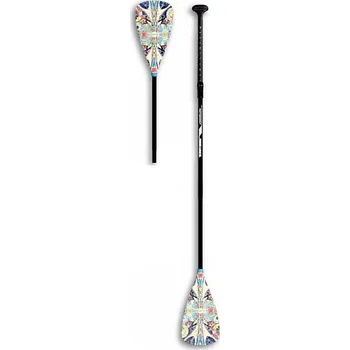 Pádlo RIDEWAVE Conquerbrace Combo 4-dílné s karbonovým shaftem nastavitelné pro paddleboard i kajak