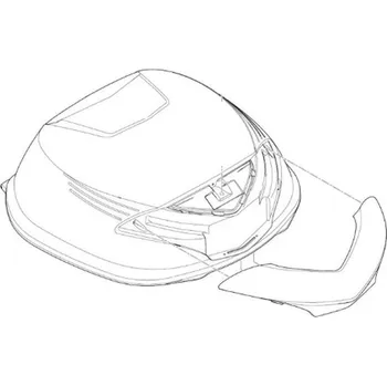 Zavazadlo na motocykl KAPPA odrazka na kufr K355NT (KAPPA odrazka na kufr K355NT)