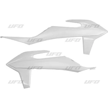Autodíl UFO kryty chladiče KTM SX/SXF 19-20 barva bílá (UFO kryty chladiče KTM SX/SXF 19-20 barva bílá)