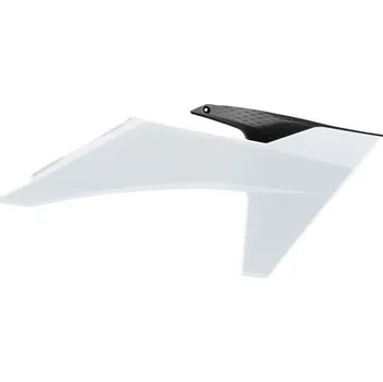 Chladič motoru POLISPORT sada krytů chladičů (spojlerů) KTM SX/SXF/XC/XC-F 125/150/250/350/450 23-24; EXC/EXC-F/XC-W 125/150/250/350/450 24-25 barva černá bílá (POLISPORT sada krytů chladičů (spojlerů) KTM SX/SXF/XC/XC-F 125/150/250/350/450 23-24; EXC/EXC-F/XC-W)