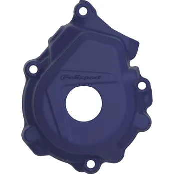 Osvětlení pro motocykl POLISPORT kryt alternátoru KTM SX 125/250 16-22; SX-F 350 16-22; HUSQVARNA FC 250/350 16-22; FE 250/350 16-22; GAS GAS MC-F 250 21-22 barva světle modrá (POLISPORT kryt alternátoru KTM SX 125/250 16-22; SX-F 350 16-22; HUSQVARNA FC 250/350 16-22; FE 250/3
