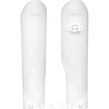 Tlumič řízení RACETECH (RTECH) kryty teleskopů KTM SX 85 18-25 barva bílá (RACETECH (RTECH) kryty teleskopů KTM SX 85 18-25 barva bílá)