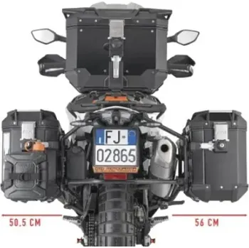 Nosič na motocykl a skútr KAPPA boční nosič kufru MONOKEY CAM SIDE KTM 790 ADVENTURE 19-20 23-25 890 ADVENTURE 21-25 890SMT 23-25 - pod kufry KFR KFORCE a KVG KVOYAGER ALU (KAPPA boční nosič kufru MONOKEY CAM SIDE KTM 790 ADVENTURE 19-20 23-25 890 ADVENTURE 21-25 890SMT 23-25 - po