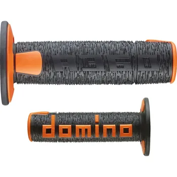doMINO řazení (gripy) (GRIPY) OFF ROAD NEW LAMELAR dvousložkový barva černá/oranžová (A36041C4045A7-0) (doMINO řazení (gripy) (GRIPY) OFF ROAD NEW LAMELAR dvousložkový barva černá/oranžová)