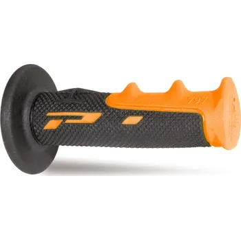 Řazení (gripy) PRO GRIP PA079700AR02 (PROGRIP řazení (gripy) PG797 OFF ROAD (22+25mm, délka 115mm) barva černá/oranžová (dvousložkový) (797-201))