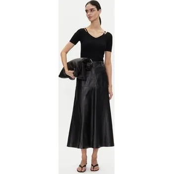 Dámská halenka HUGO Halenka Shata 50538223 Černá Slim Fit L