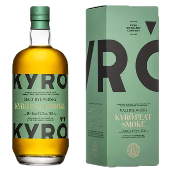 Whisky Whisky Kyrö Peat Smoke 0,7l 47,2% + Dárkové balení