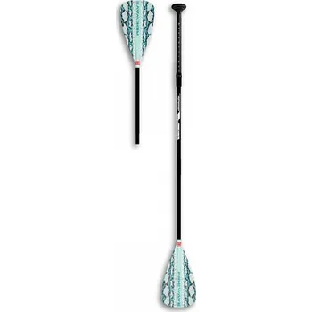 Pádlo RIDEWAVE Pybrocales Combo 4-dílné s laminátovýmm shaftem nastavitelné pro paddleboard i kajak