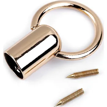 Koncovka na ucha tašek Ø13 mm, barva 2 zlatá klasik