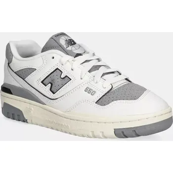 Pánské tenisky Kožené tenisky New Balance 550 GSB550LG šedá 90X, EUR 39