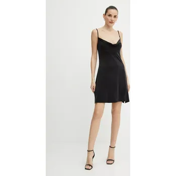 Dámské šaty Šaty Versace Jeans Couture černá barva, mini, 78HAO936 J0190 78HAO936.J0190 99X, vel. 34