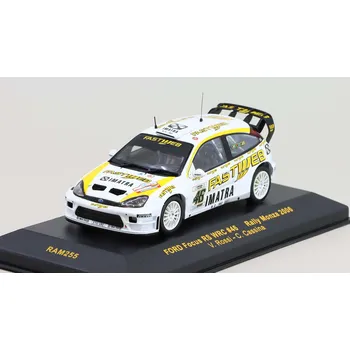 autíčko Ford Focus WRC #46 V.Rossi Monza 2006 1:43 Ford Focus WRC No.46 Rally Monza 2006 Valentino Rossi - kovový model
