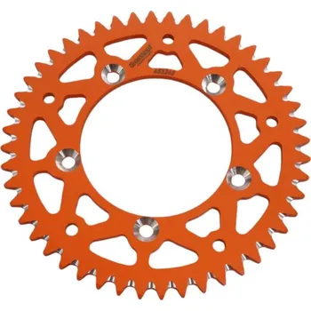 Řetězová sada pro motocykl GROSSKOPF rozeta hliníková T7075 (ergal) 4552 48 (455248) KTM SX65 98-24 (JTR894.48) barva oranžová (GROSSKOPF rozeta hliníková T7075 (ergal) 4552 48 (455248) KTM SX65 98-24 (JTR894.48) barva oranžová)