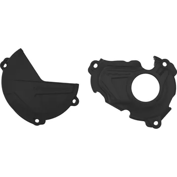 Alternátor POLISPORT sada krytu alternátoru, spojky a vodního čerpadla YAMAHA YZ 250F 19-25 (8471000001+8471200001+8484500001) barva černá (POLISPORT sada krytu alternátoru, spojky a vodního čerpadla YAMAHA YZ 250F 19-25 (8471000001+8471200001+8484500001) barva čern