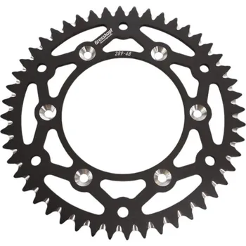 Řetězová sada pro motocykl GROSSKOPF rozeta hliníková T7075 (ergal 289 48 (28948) HONDA CR/CRF 83-25, BETA RR 13-25, (JTR210.48) ) barva černá (GROSSKOPF rozeta hliníková T7075 (ergal 289 48 (28948) HONDA CR/CRF 83-25, BETA RR 13-25, (JTR210.48) ) barva černá)