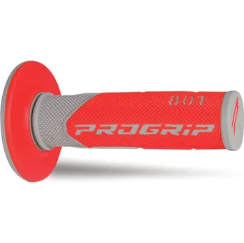 Řazení (gripy) PRO GRIP PA080100GRRO (PROGRIP řazení (gripy) PG801 OFF ROAD (22+25mm, délka 115mm) barva šedá/červená (dvousložkový) (801-288) (PG801/7))
