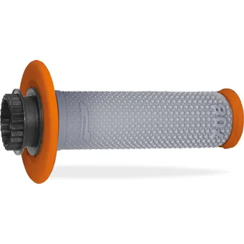 Řazení (gripy) PRO GRIP PA070800ARGR (PROGRIP řazení (gripy) PG708 OFF ROAD se zámkem SCS LOCK-ON + 6 adaptérů pro lanka (22+25mm) barva šedá oranžová dvousložkový (708-293))