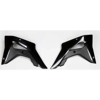 Autodíl UFO kryty chladiče HONDA CRF 250R 18, CRF 450RX 17-18 barva černá - (UFO kryty chladiče HONDA CRF 250R 18, CRF 450RX 17-18 barva černá -)